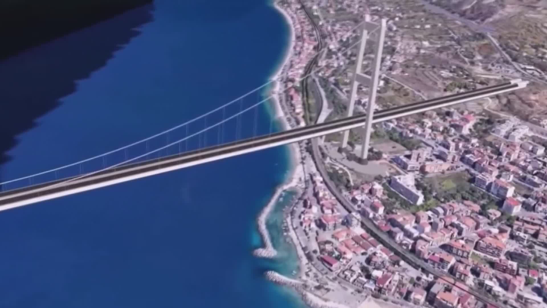 Ponte Sullo Stretto Inizio Lavori Tra Mesi Video Regione